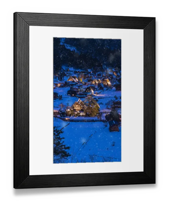 Framed Print : Shirakawago Village Framed Print : Shirakawago Village