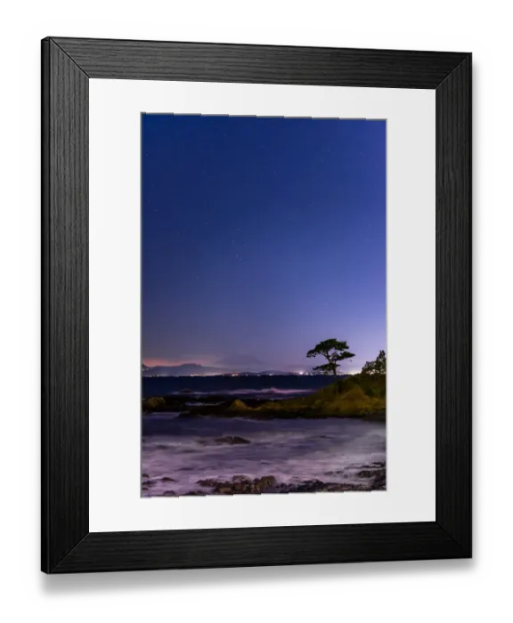 Framed Print : Night of Tateishi park and Mt. Fuji Framed Print : Night of Tateishi park and Mt. Fuji