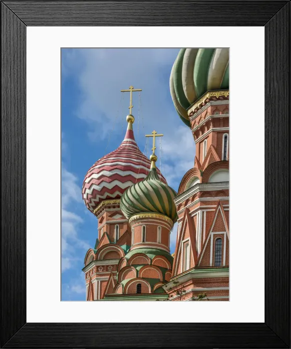 Framed Print : Saint Basils Cathedral in Moscow, Russia Framed Print : Saint Basils Cathedral in Moscow, Russia