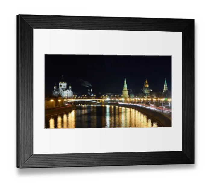 Framed Print : Moscow Kremlin at sunset Framed Print : Moscow Kremlin at sunset