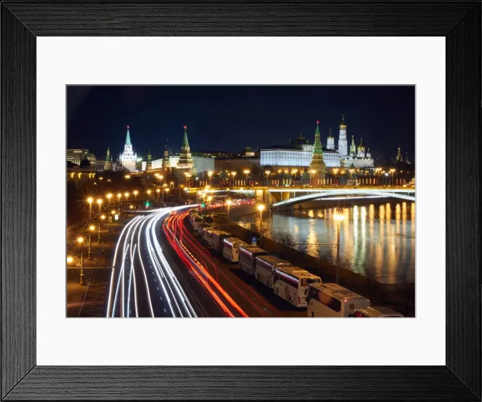 Framed Print : Moscow Kremlin at sunset Framed Print : Moscow Kremlin at sunset