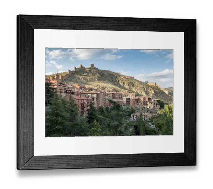 Framed Print : Picturesque medieval town of Albarracin Framed Print : Picturesque medieval town of Albarracin