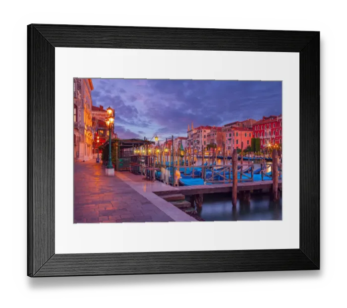 Framed Print : The Grand Canal in Venice Framed Print : The Grand Canal in Venice