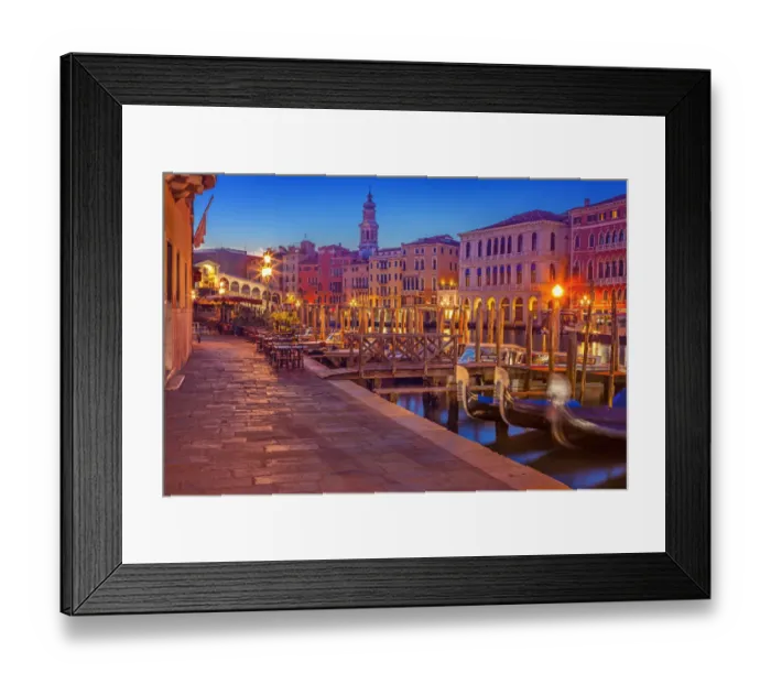 Framed Print : The Grand Canal in Venice Framed Print : The Grand Canal in Venice