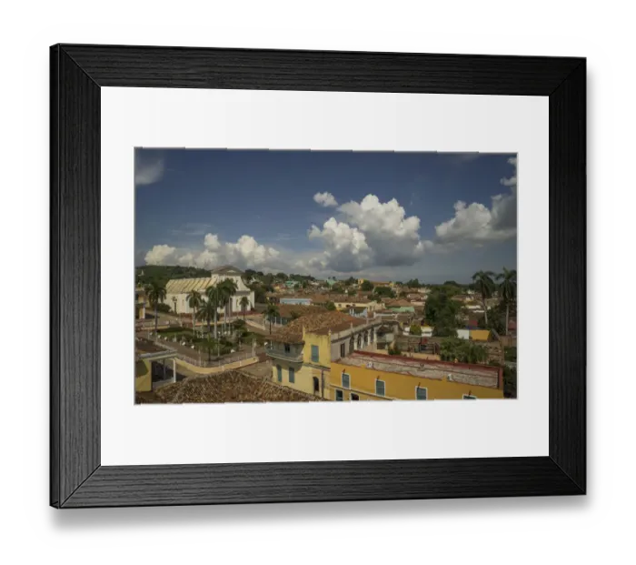 Framed Print : Trinidad de Cuba. Church of Holy Trinity Framed Print : Trinidad de Cuba. Church of Holy Trinity