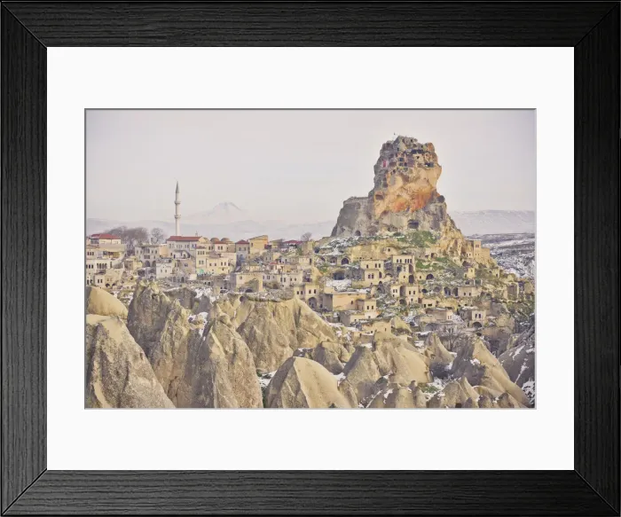 Framed Print : Ortahisar Castle Framed Print : Ortahisar Castle