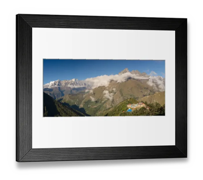 Framed Print : Tengboche village, Everest region Framed Print : Tengboche village, Everest region