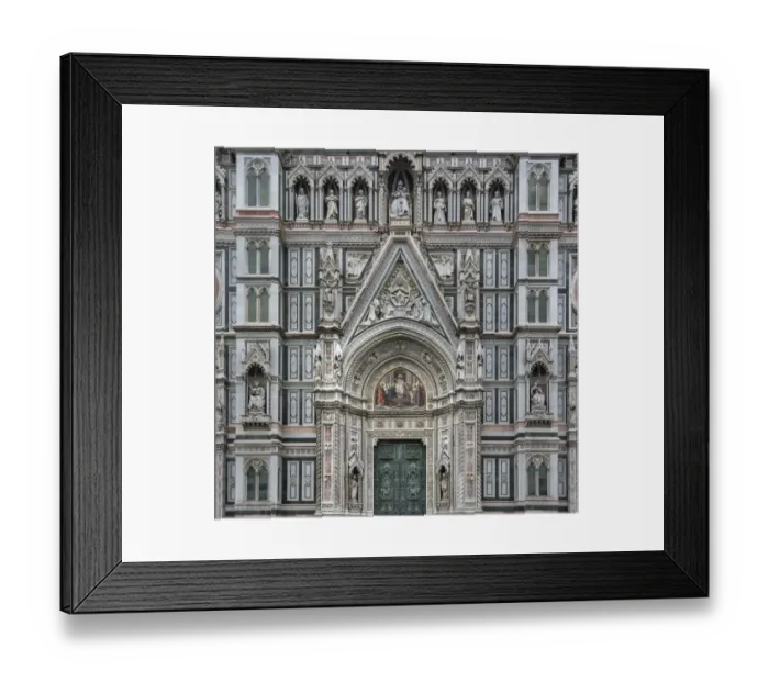Framed Print : Architectural detail of The Basilica di Santa Maria del Fiore in Florence, Tuscany, Italy Framed Print : Architectural detail of The Basilica di Santa Maria del Fiore in Florence, Tuscany, Italy