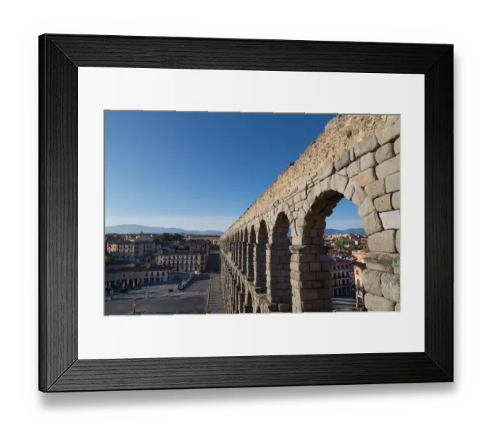 Framed Print : Segovias Roman Aqueduct Framed Print : Segovias Roman Aqueduct