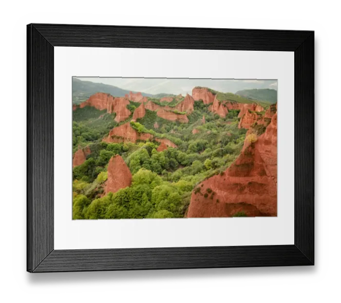 Framed Print : Las MA dulas ancient roman mines, LeAon (Spain) Framed Print : Las MA dulas ancient roman mines, LeAon (Spain)