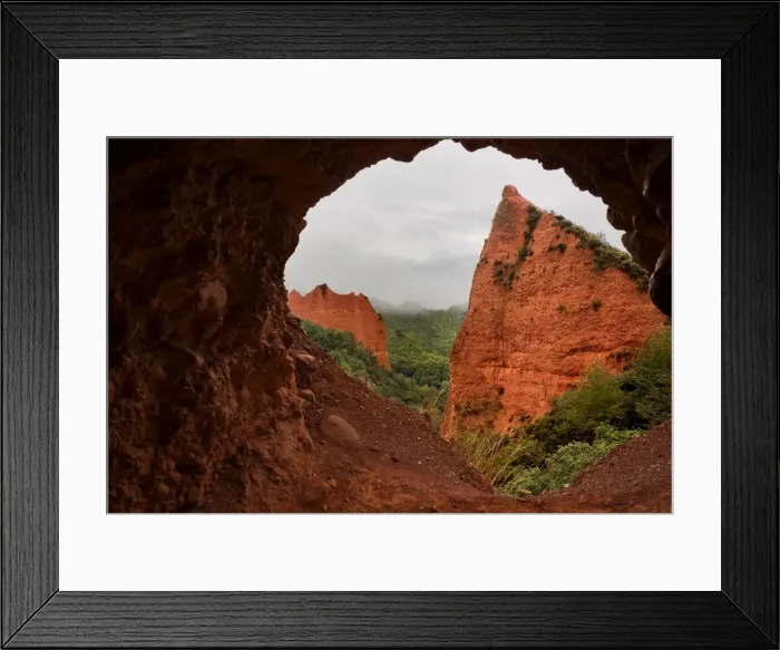 Framed Print : Las MA dulas ancient roman mines, LeAon (Spain) Framed Print : Las MA dulas ancient roman mines, LeAon (Spain)