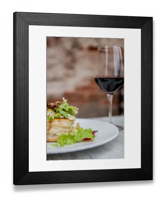 Framed Print : Lunch in Albi, France Framed Print : Lunch in Albi, France