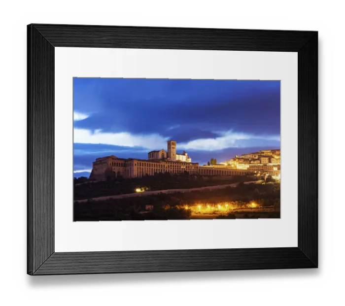 Framed Print : Italy, Umbria, Assisi, Basilica of St. Francis of Assisi Framed Print : Italy, Umbria, Assisi, Basilica of St. Francis of Assisi