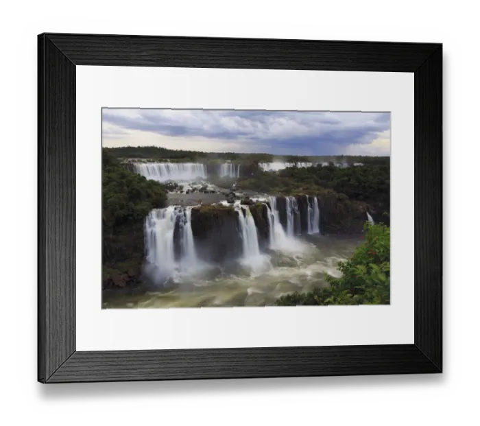 Framed Print : Brazil, Parana, Iguassu Falls National Park Framed Print : Brazil, Parana, Iguassu Falls National Park