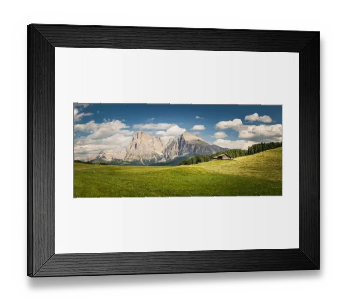 Framed Print : Alpe Di Siusi (Seiser Alm), Dolomites, Italy Framed Print : Alpe Di Siusi (Seiser Alm), Dolomites, Italy