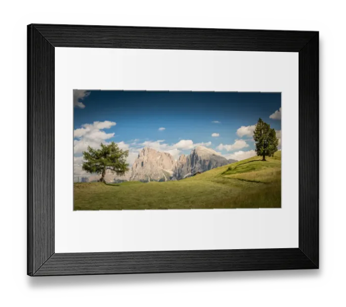 Framed Print : Alpe Di Siusi (Seiser Alm), Dolomites, Italy Framed Print : Alpe Di Siusi (Seiser Alm), Dolomites, Italy