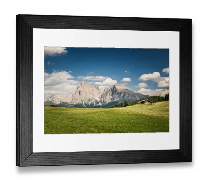 Framed Print : Alpe Di Siusi (Seiser Alm), Dolomites, Italy Framed Print : Alpe Di Siusi (Seiser Alm), Dolomites, Italy