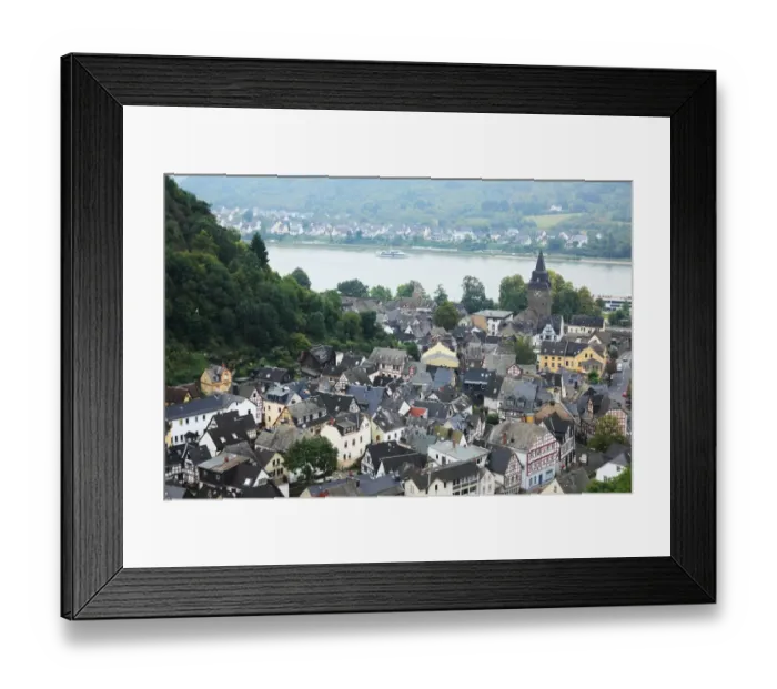 Framed Print : Germany, Rhine Valley, Braubach Framed Print : Germany, Rhine Valley, Braubach