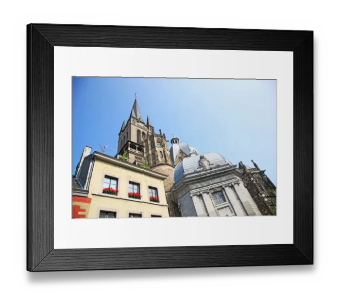 Framed Print : Germany, Aachen Cathedral Framed Print : Germany, Aachen Cathedral