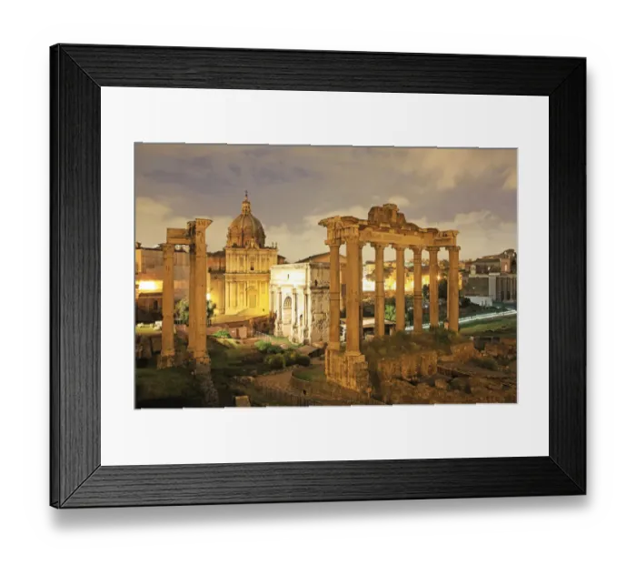 Framed Print : Italy, Rome, Foro Romano Framed Print : Italy, Rome, Foro Romano