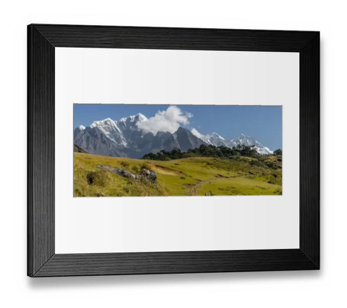 Framed Print : Taboche, Everest, and Lhotse mountain peak Framed Print : Taboche, Everest, and Lhotse mountain peak