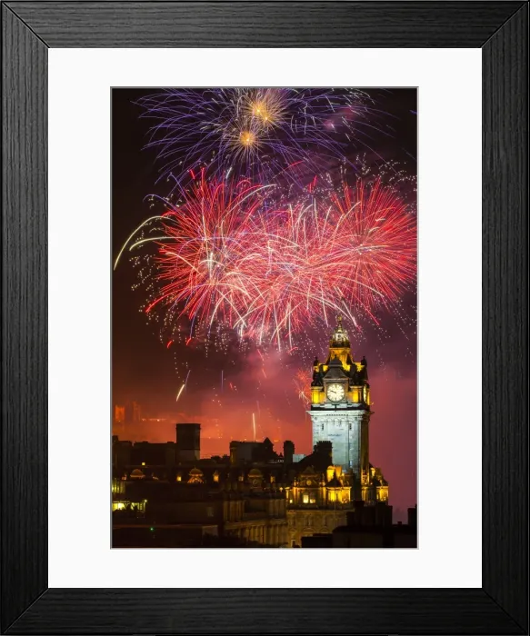 Framed Print : Edinburgh Fireworks Framed Print : Edinburgh Fireworks