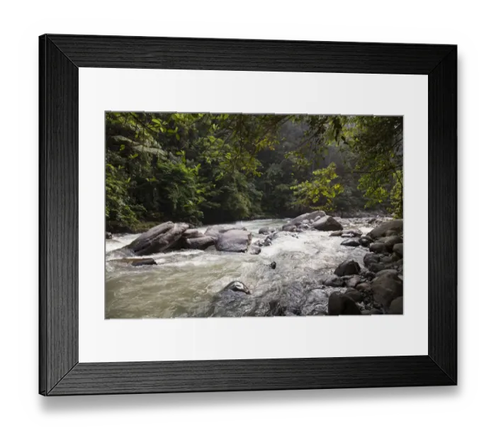 Framed Print : Bahorok River running through Gunung Leuser National Park Framed Print : Bahorok River running through Gunung Leuser National Park