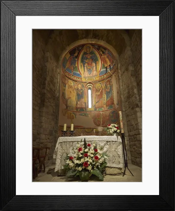 Framed Print : Romanesque church of Santa Maria de Taull Framed Print : Romanesque church of Santa Maria de Taull