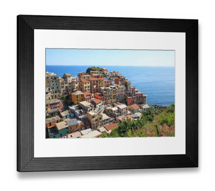 Framed Print : Italy, Cinque Terre, Manarola Framed Print : Italy, Cinque Terre, Manarola