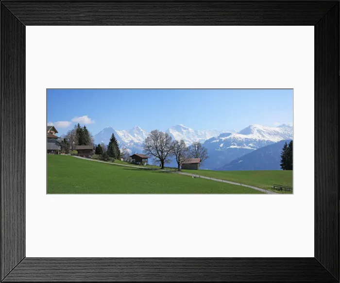 Framed Print : Swiss Alps Jungfrau-Aletsch Framed Print : Swiss Alps Jungfrau-Aletsch
