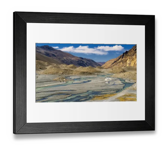 Framed Print : landscape around mt. Everest from Everest Base Camp, Tibet, China Framed Print : landscape around mt. Everest from Everest Base Camp, Tibet, China