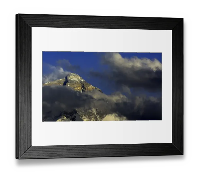 Framed Print : mt. Everest from Everest Base Camp, Tibet, China Framed Print : mt. Everest from Everest Base Camp, Tibet, China