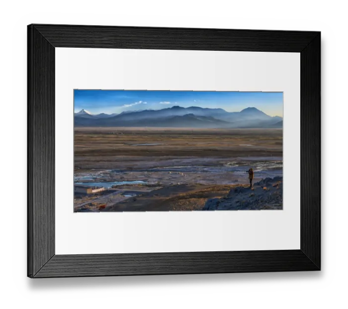 Framed Print : landscape around mt. Everest from Everest Base Camp, Tibet, China Framed Print : landscape around mt. Everest from Everest Base Camp, Tibet, China