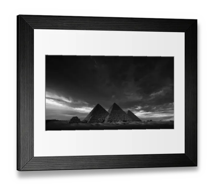 Framed Print : The Pyramids Of Giza, Egypt Framed Print : The Pyramids Of Giza, Egypt