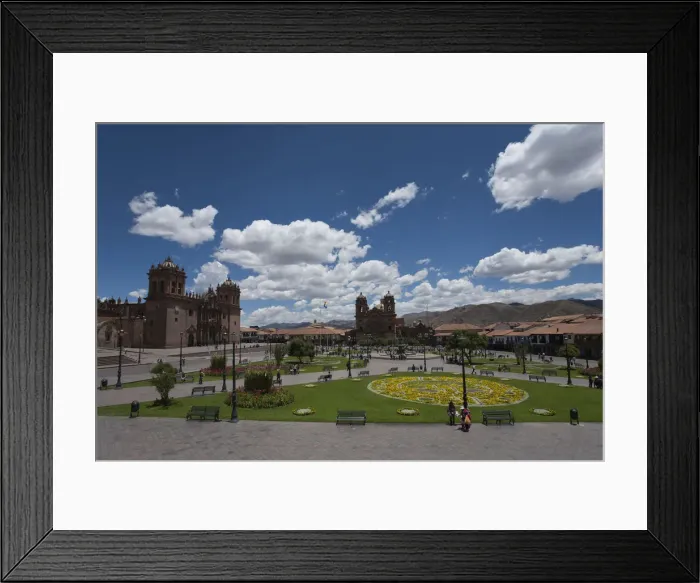 Framed Print : Plaza de Armas, Cuzco, Peru Framed Print : Plaza de Armas, Cuzco, Peru