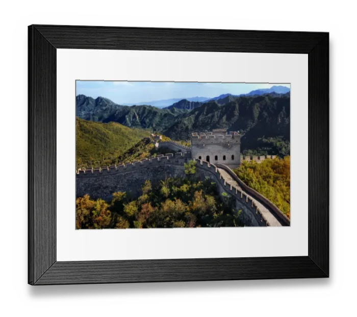 Framed Print : The Great Wall Of China At Mutianyu, Huairou County, Northeast of Central Beijing, China Framed Print : The Great Wall Of China At Mutianyu, Huairou County, Northeast of Central Beijing, China