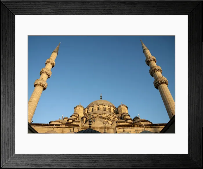 Framed Print : Sultan Ahmed Mosque at sunset, Istanbul (Turkey) Framed Print : Sultan Ahmed Mosque at sunset, Istanbul (Turkey)