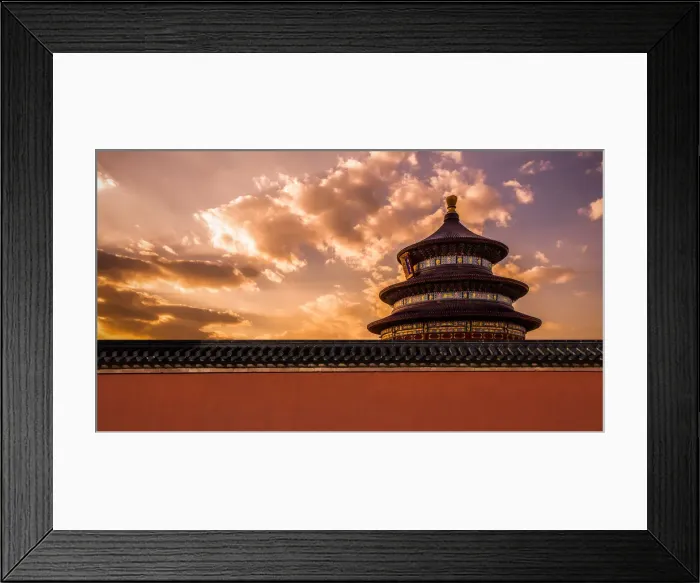 Framed Print : Temple Of Heaven Framed Print : Temple Of Heaven
