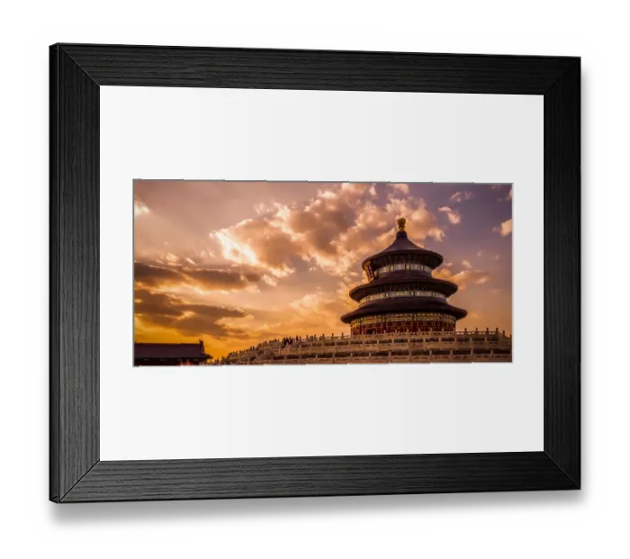 Framed Print : Temple Of Heaven Framed Print : Temple Of Heaven