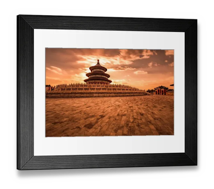 Framed Print : Temple Of Heaven Framed Print : Temple Of Heaven