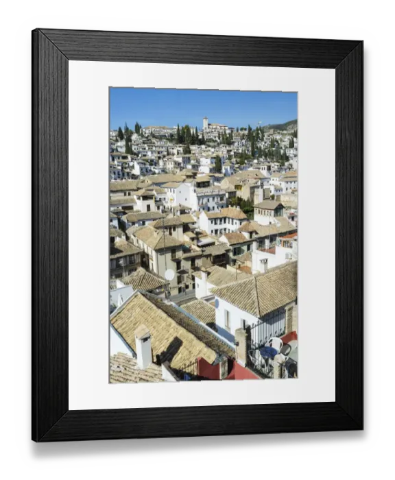 Framed Print : Granada, Albaycin Framed Print : Granada, Albaycin