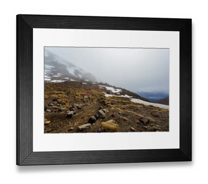 Framed Print : Tongariro Alpine crossing Framed Print : Tongariro Alpine crossing