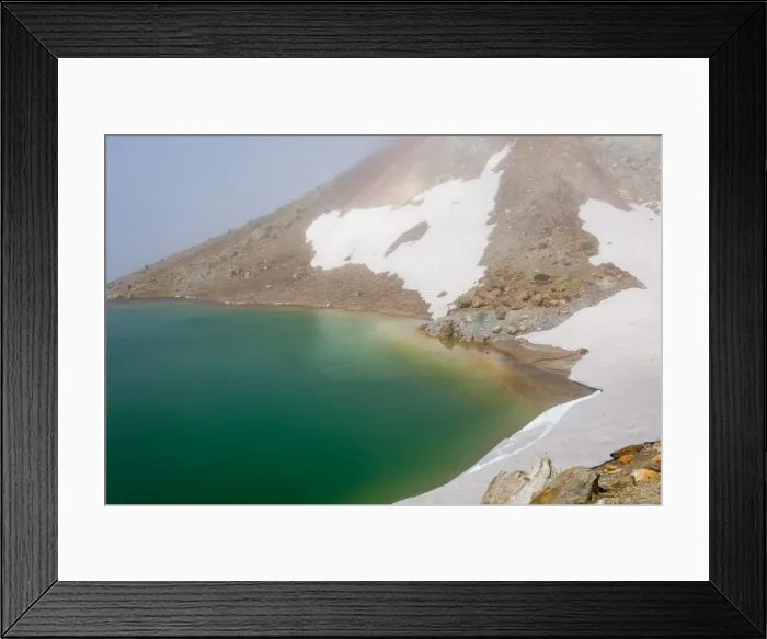 Framed Print : Emerald lakes on the Tongariro Alpine crossing Framed Print : Emerald lakes on the Tongariro Alpine crossing