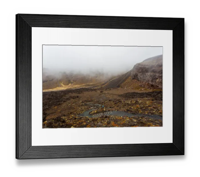 Framed Print : Tongariro Alpine crossing Framed Print : Tongariro Alpine crossing