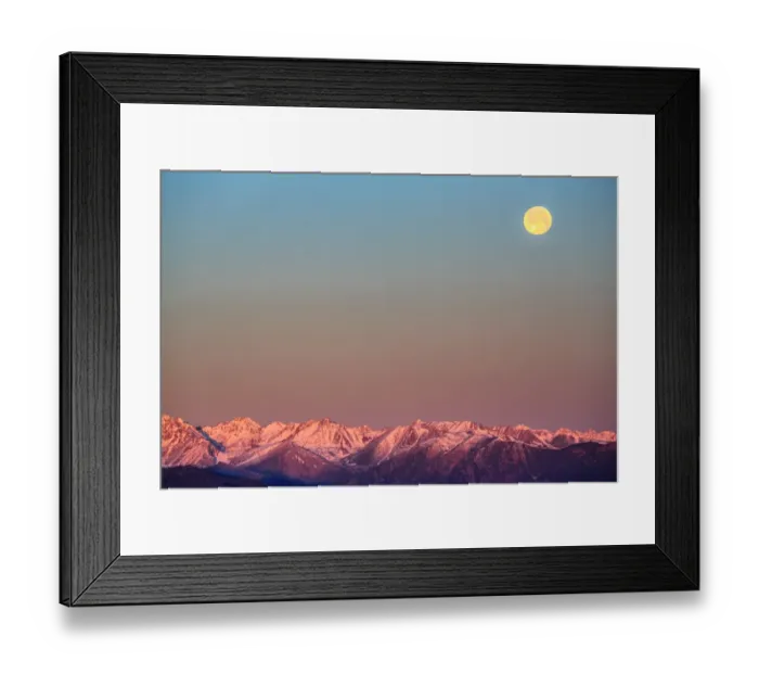 Framed Print : Dawn, Tian Shan Mountains, Xinjiang China