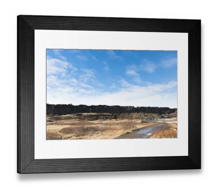 Framed Print : ingvellir National Park - thingvellir national park - Golden Circle, Reykjavik, Iceland Framed Print : ingvellir National Park - thingvellir national park - Golden Circle, Reykjavik, Iceland