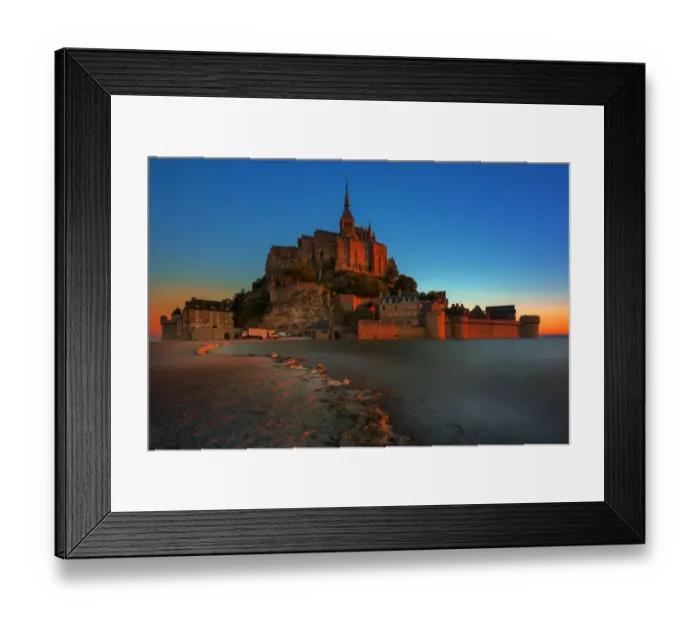 Framed Print : Le Mont Saint-Michel, Normandy Framed Print : Le Mont Saint-Michel, Normandy