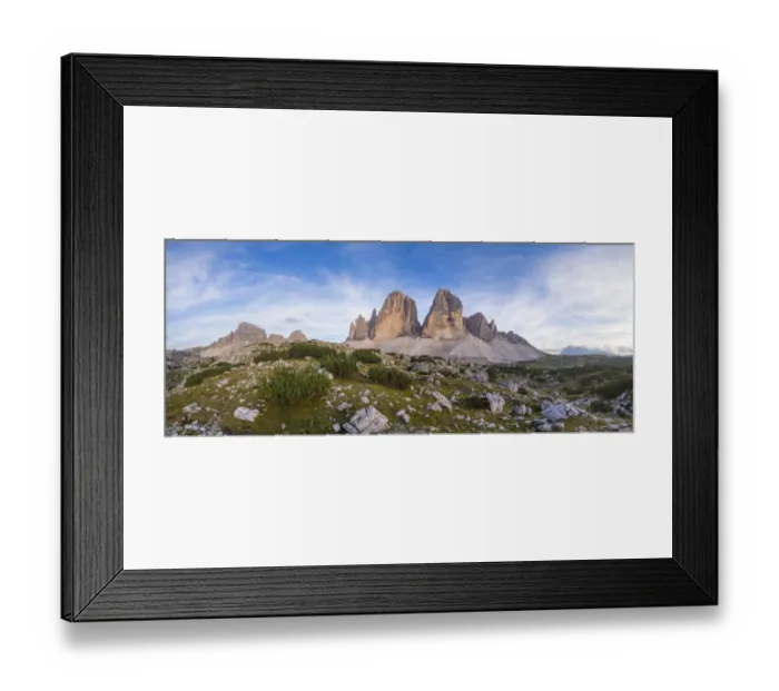 Framed Print : Tre Cime di Lavaredo Framed Print : Tre Cime di Lavaredo