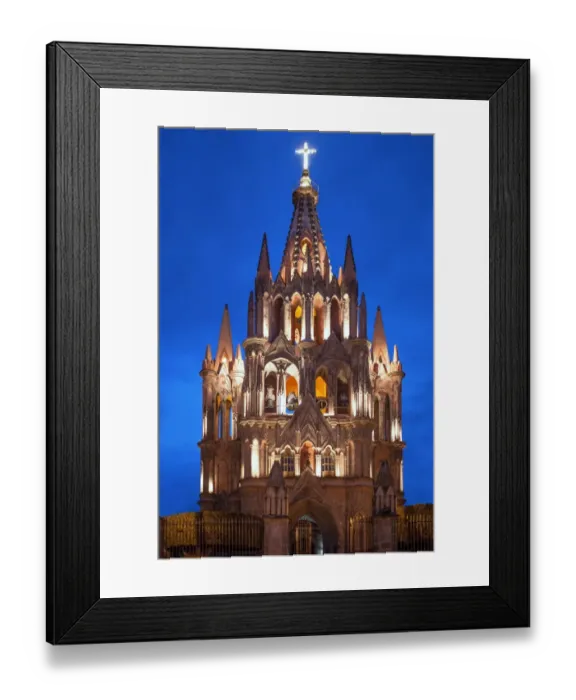 Framed Print : San michael Archangel Church, Guanajuato Framed Print : San michael Archangel Church, Guanajuato