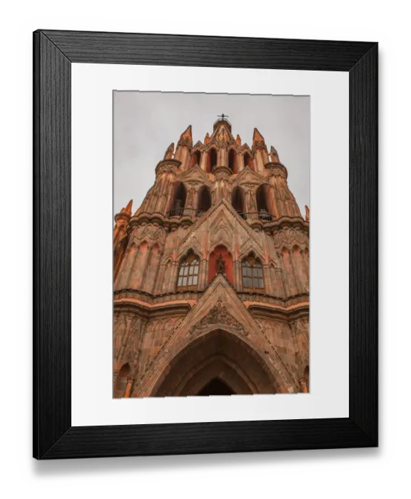Framed Print : San Michael Archangel Church, Guanajuato